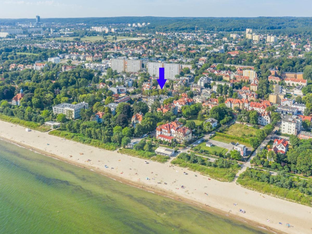 Sopot Grunwaldzka - Parkowa Blisko Plazy公寓 外观 照片