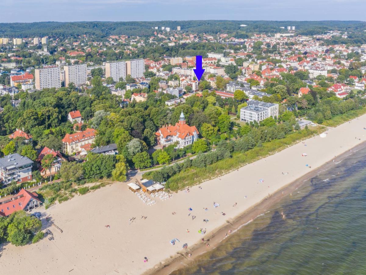 Sopot Grunwaldzka - Parkowa Blisko Plazy公寓 外观 照片